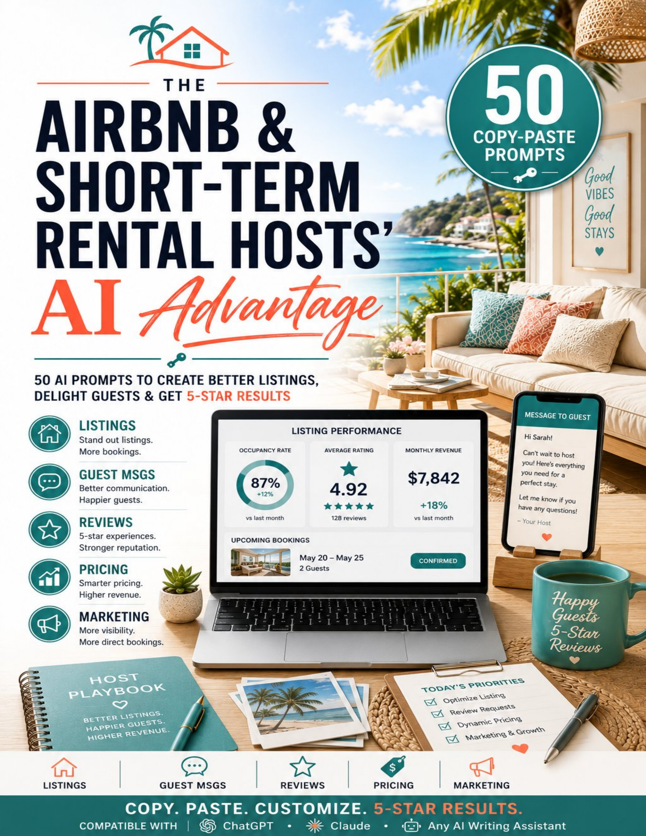 The Airbnb & Short-Term Rental Hosts' AI Advantage