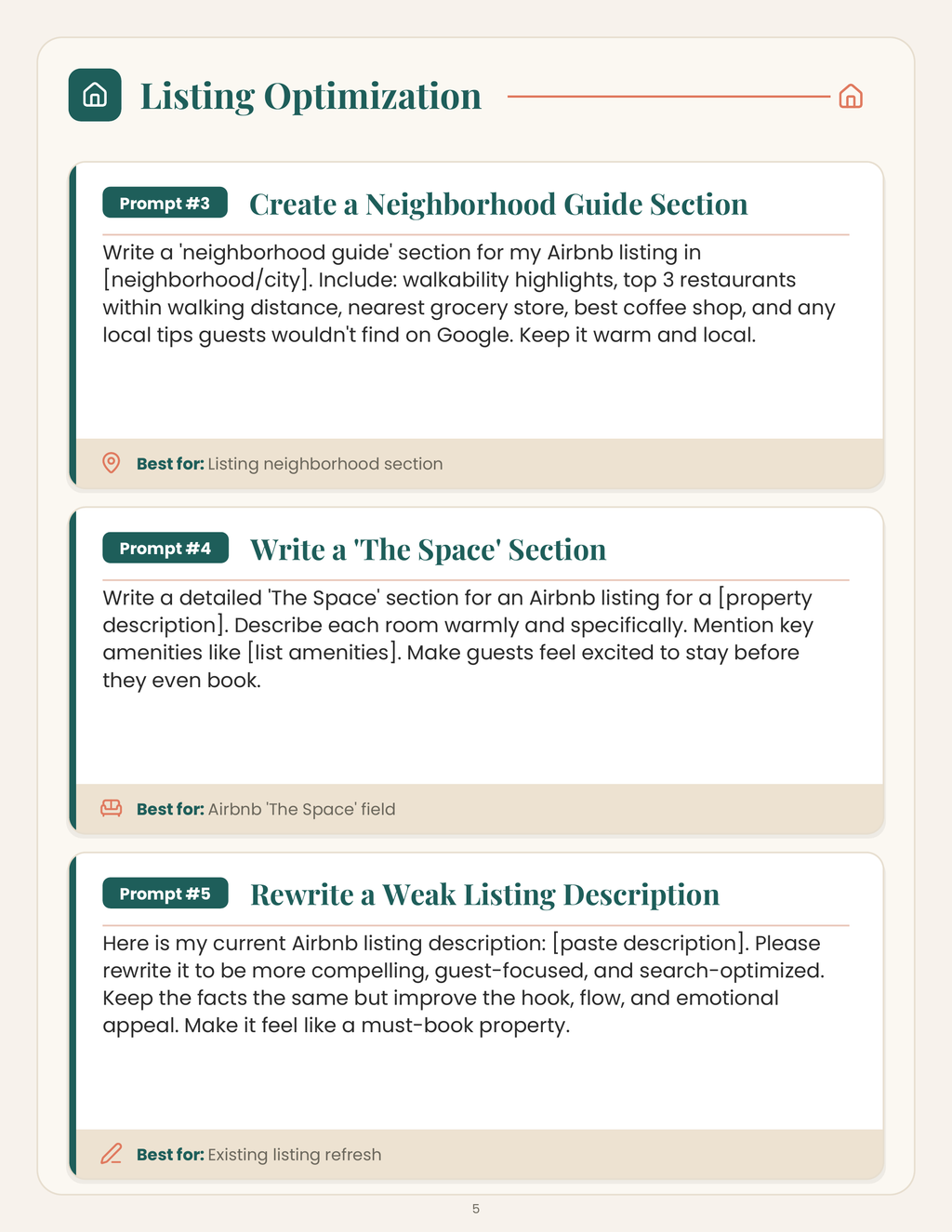 The Airbnb & Short-Term Rental Hosts' AI Advantage