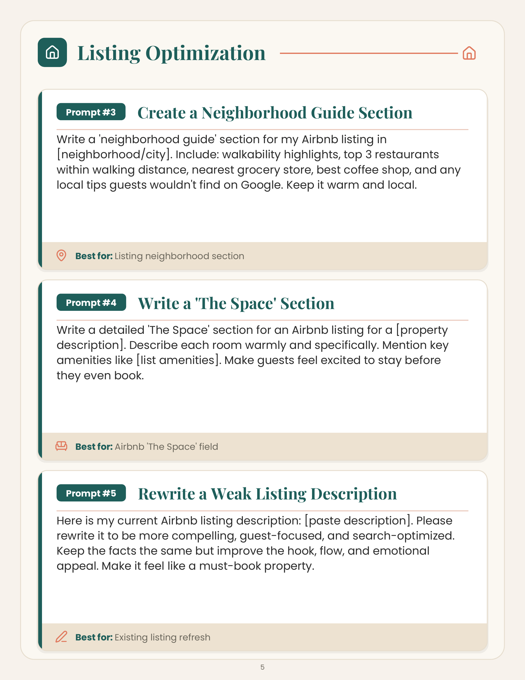 The Airbnb & Short-Term Rental Hosts' AI Advantage